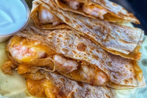 Baja Shrimp Quesadilla