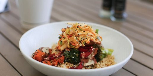 Orange Cauliflower Bowl Tray