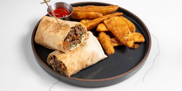 Beef Shawarma Wrap