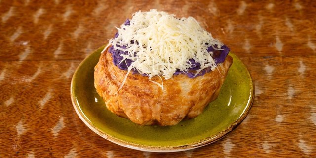 Ube Ensaymada Cinnamon Croissant