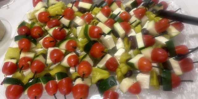 Greek Salad Skewer