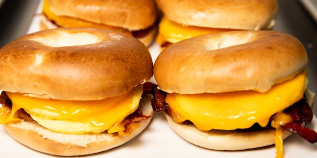 Breakfast Bagels