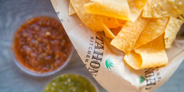 Chips, Salsa, Guacamole & Queso Blanco