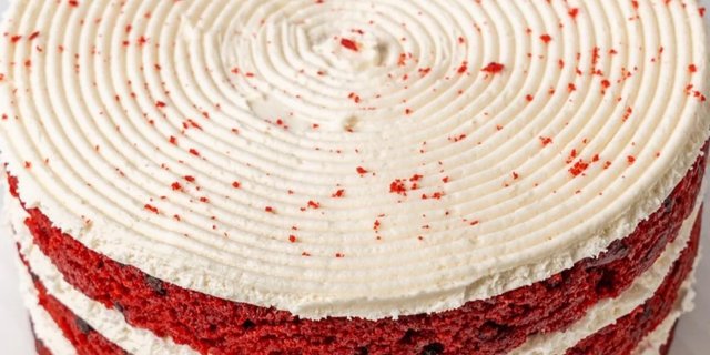 Red Velvet Naked Cake