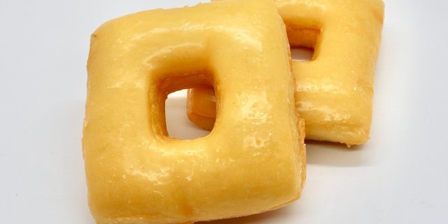 Square Glazed Donut