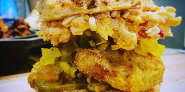 Fried Green Tomato Sandwich