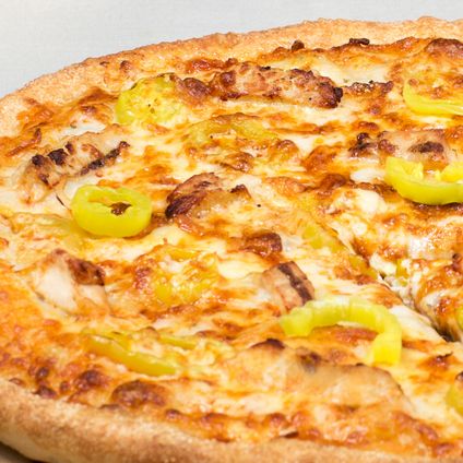 Buffalo Ranch Chicken Pizza