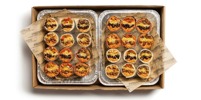 24 Burrito Halves