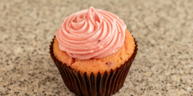 Sweet Strawberry Cupcake