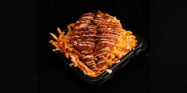 Mac & Fries Plate