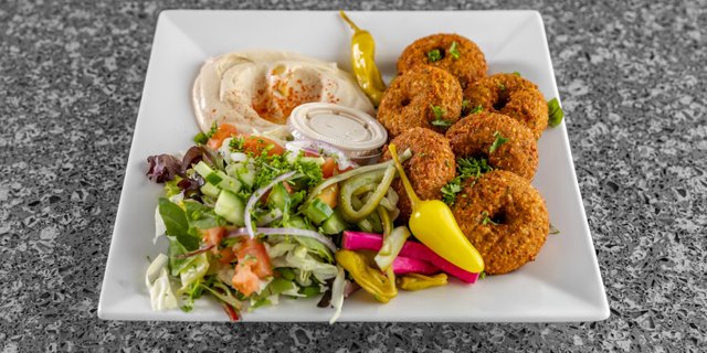 Vegan Falafel Plate