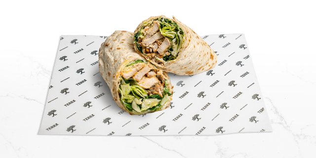 Tahini Caesar Wrap