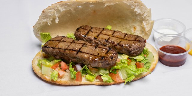Beef Kofte Sandwich