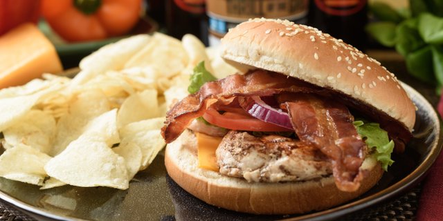 BBQ Bacon Grilled Chicken Sandwich