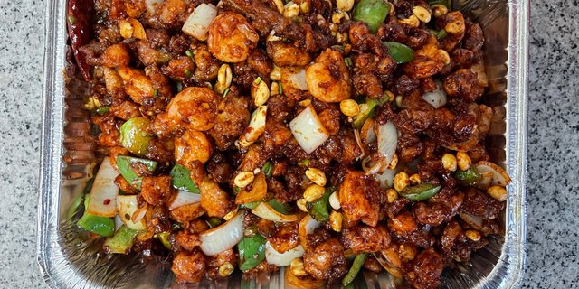 Kung Pao Chicken & Shrimp