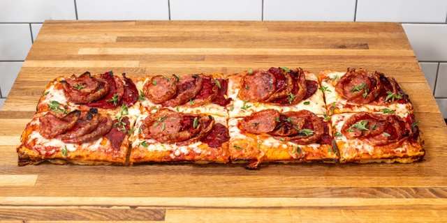 Spicy Soppressata Pizza