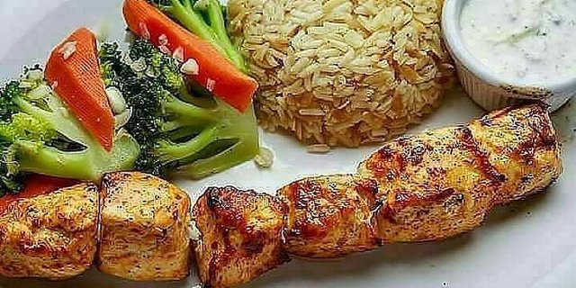 Chicken Shish Kebab Tray