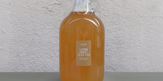 Lemon Honey Iced Tea Growler