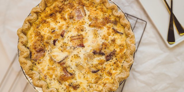 Bacon & Gruyère 9'' Quiche