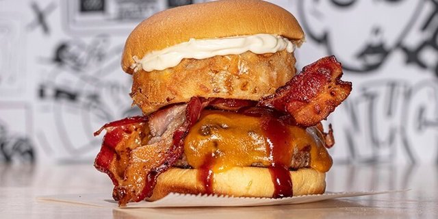 The Texan Burger Tray