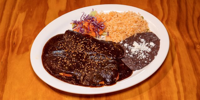 Mole Poblano Plate