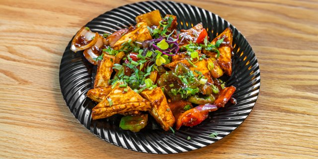 Dry Paneer Chili