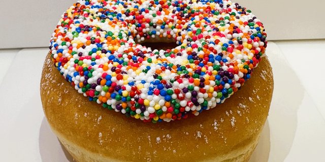 Birthday Cake Donut
