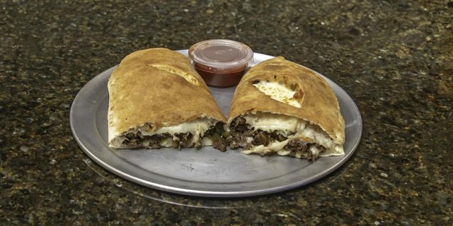 Steak & Cheese Calzone