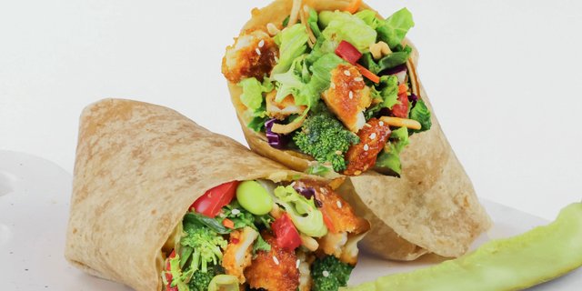Sesame Chicken Wrap Boxed Lunch