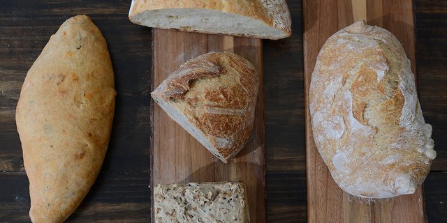 Sliced Artisan Breads & Spreads