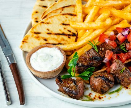 Steak Souvlaki