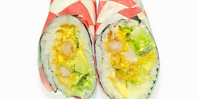 Shrimp Tempura Sushi Burrito