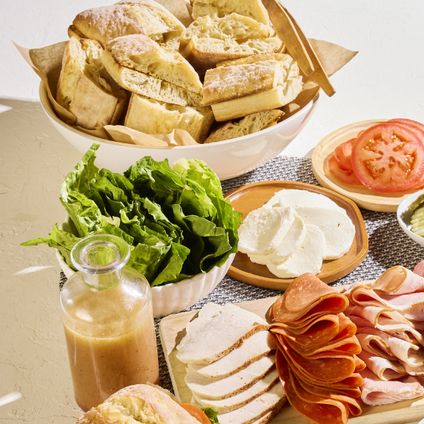 Build Your Own Italian Sandwich Platter