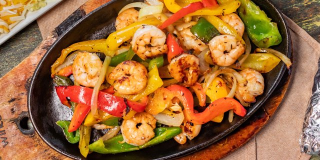 Shrimp Fajitas