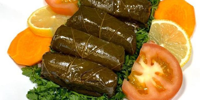 Dolmas (Grape Leaves)
