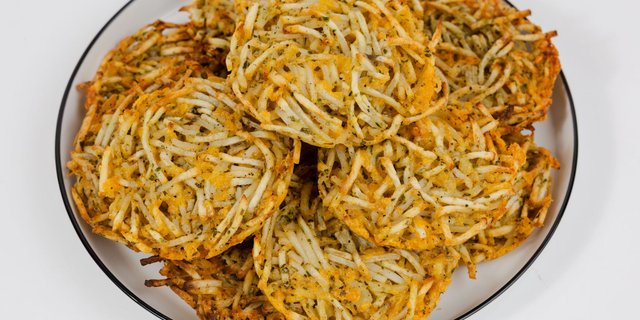 Cheesy Chive Hash Browns
