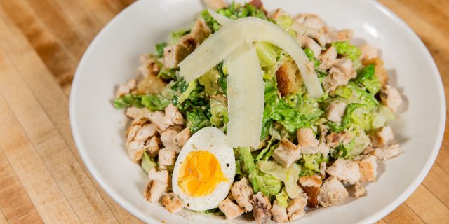 Chopped Grilled Chicken Caesar Salad