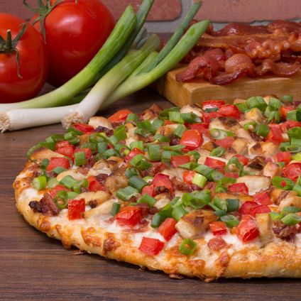 Gluten-Free Chicken Club Pizza
