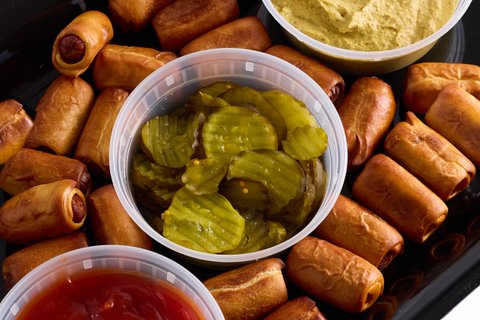 Pretzel Dog Bites