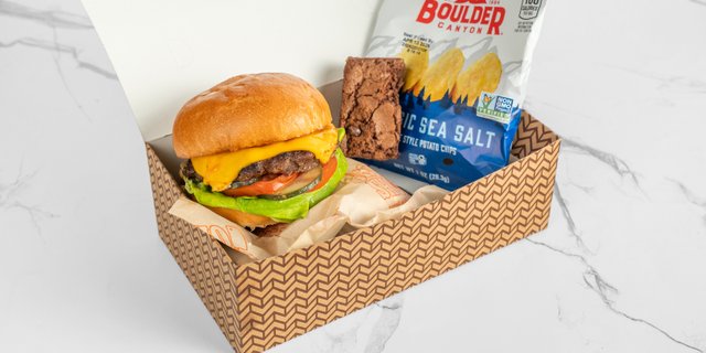 Chop Shop Burger Boxed Lunch