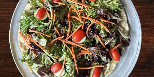 Gluten-Free Crust Signature Salad Pizza