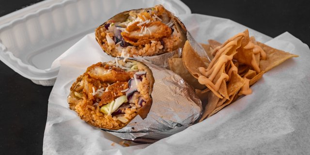 Baja Fish Burrito