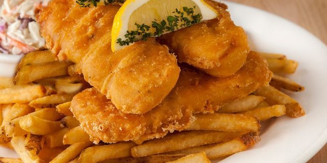 Beer Battered Fish & Chips