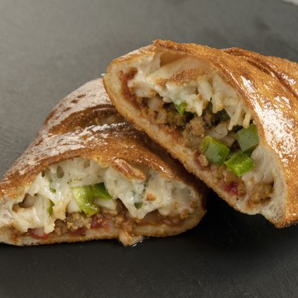 Vegan Sausage Calzone