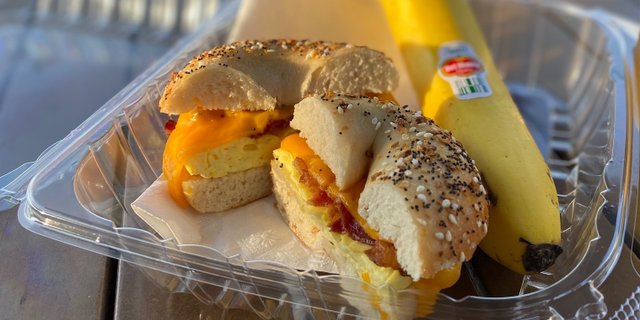 Bagel, Egg & Cheese Sandwich Box