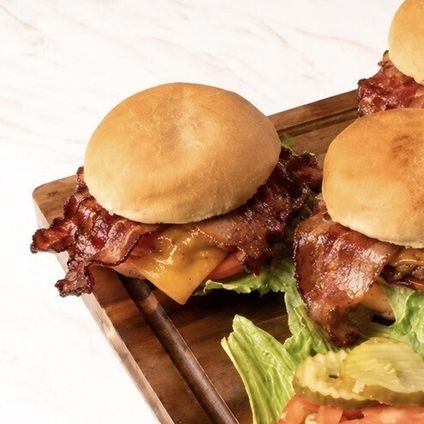 Bacon Cheeseburger Platter