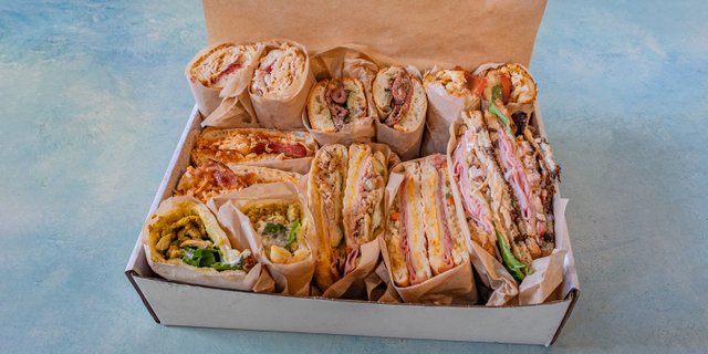 Box of Sandwiches