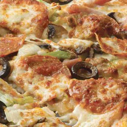 Thin-Crust The Works Pizza