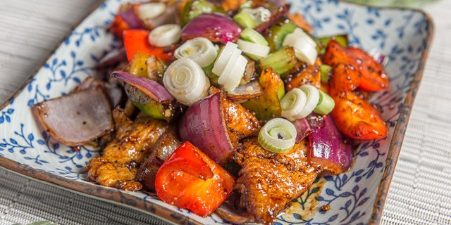 Black Pepper Chicken