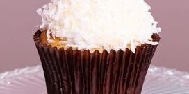 Coconut Cloud Drizzle Cupcake